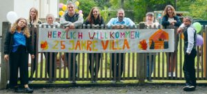 Team der Villa Oberholz zum 25. Jubiläum des Hauses
